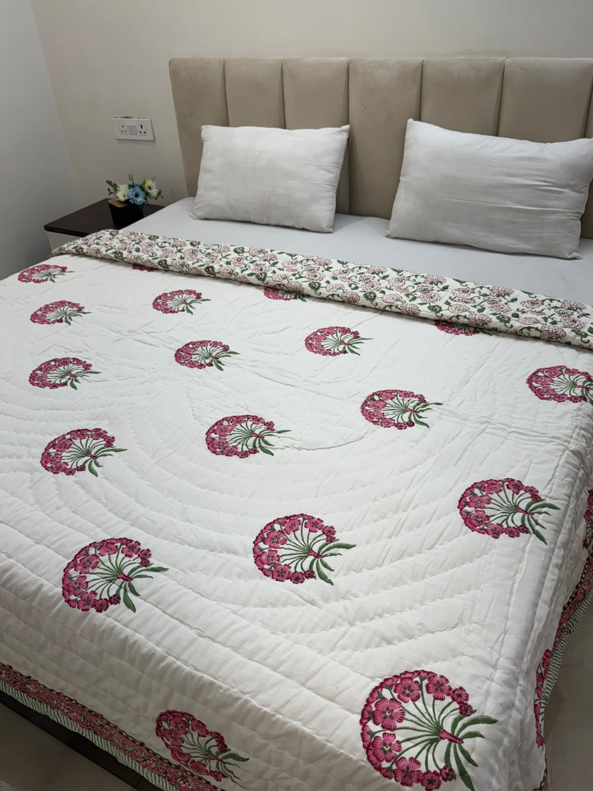 Double Bed Reversible Quilt
