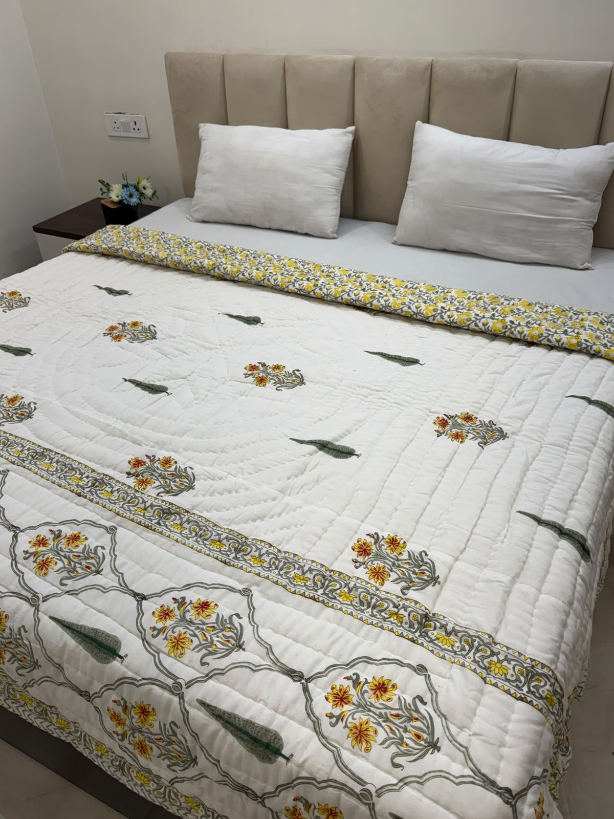 Double Bed Reversible Quilt