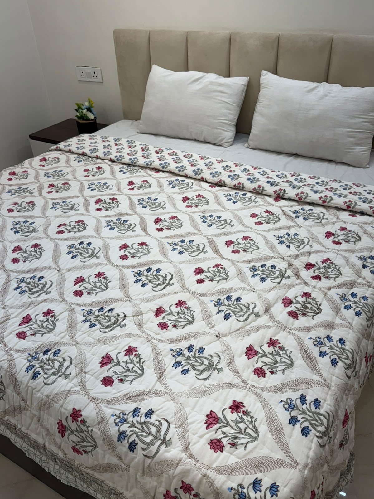 Double Bed Reversible Quilt