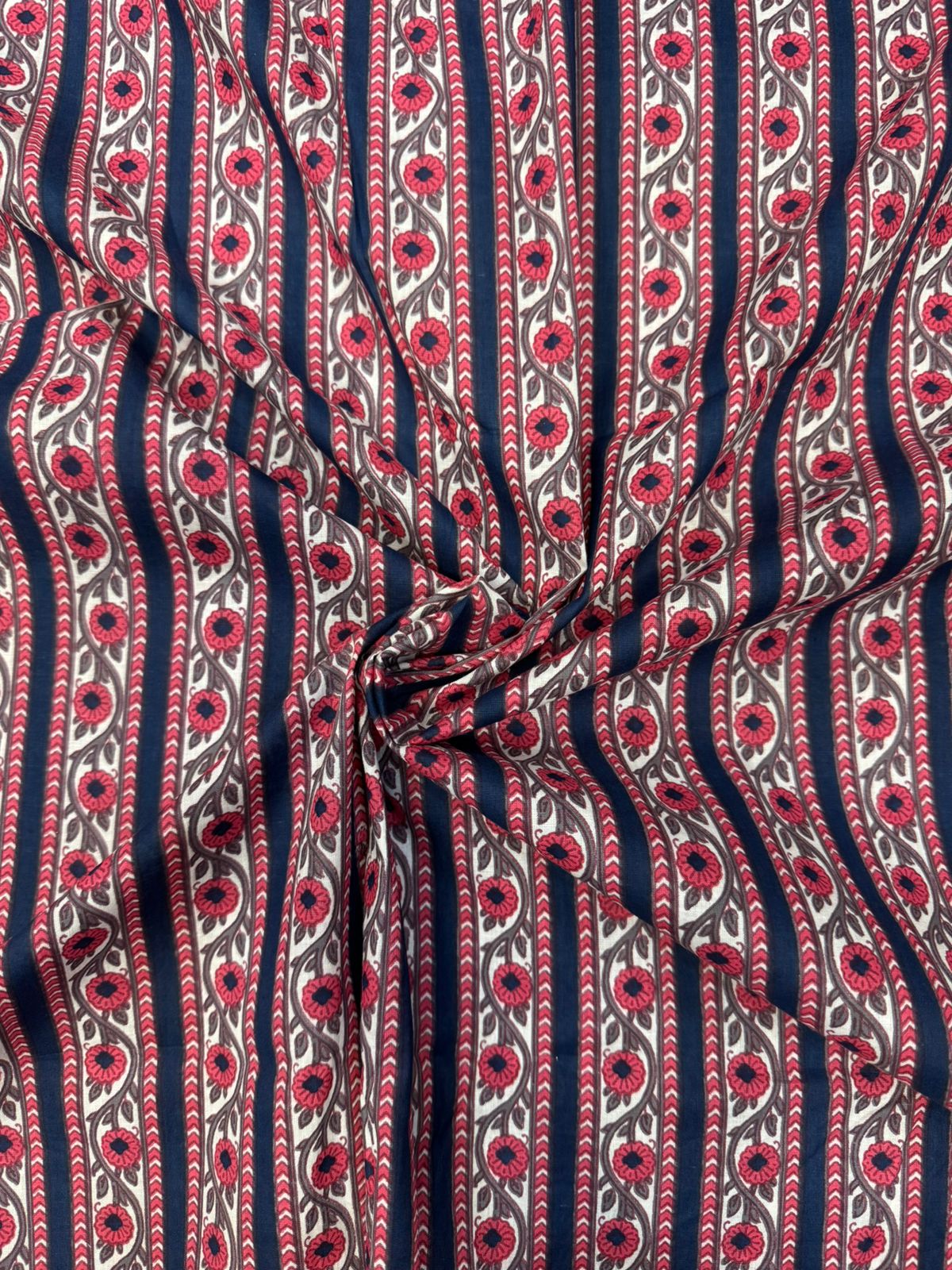 cotton printed running fabric