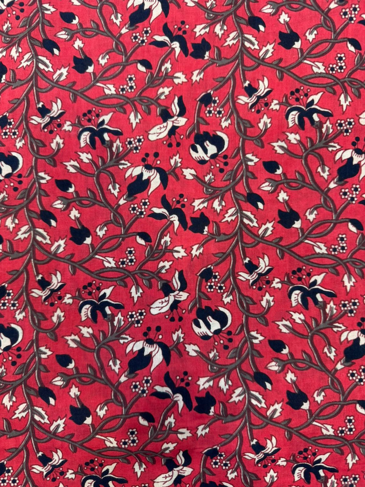 cotton printed running fabric