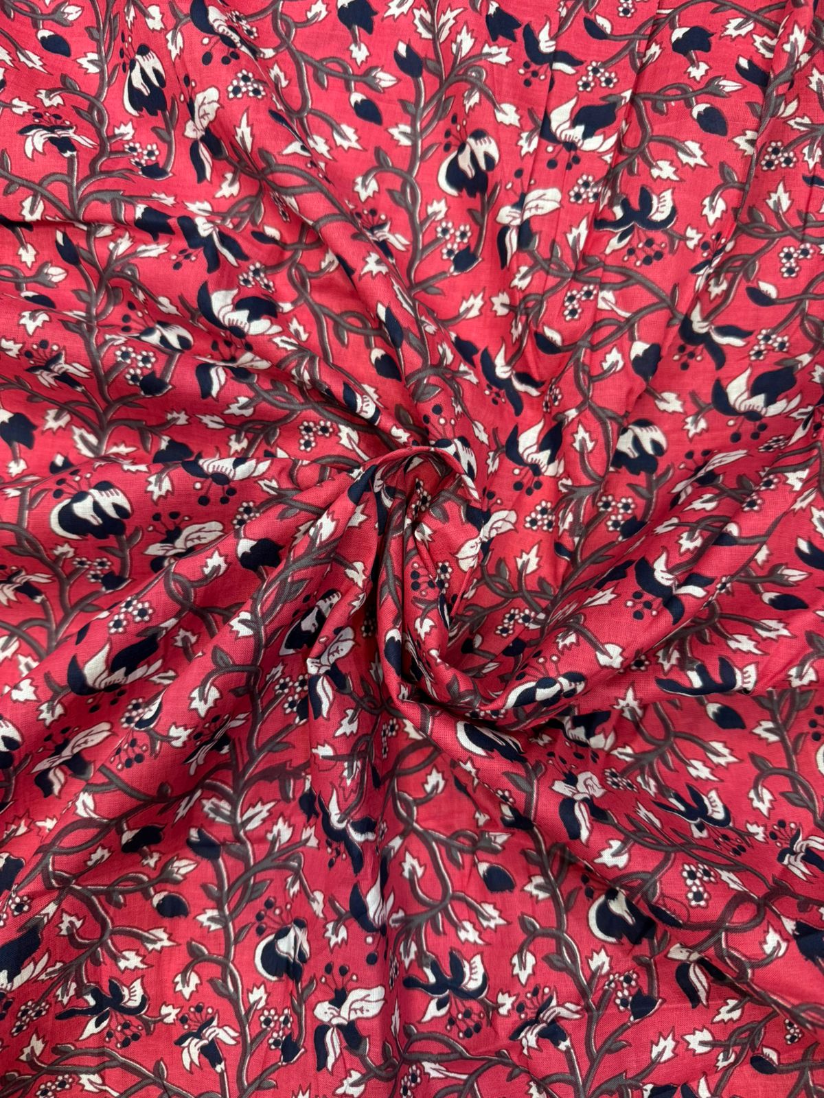 cotton printed running fabric