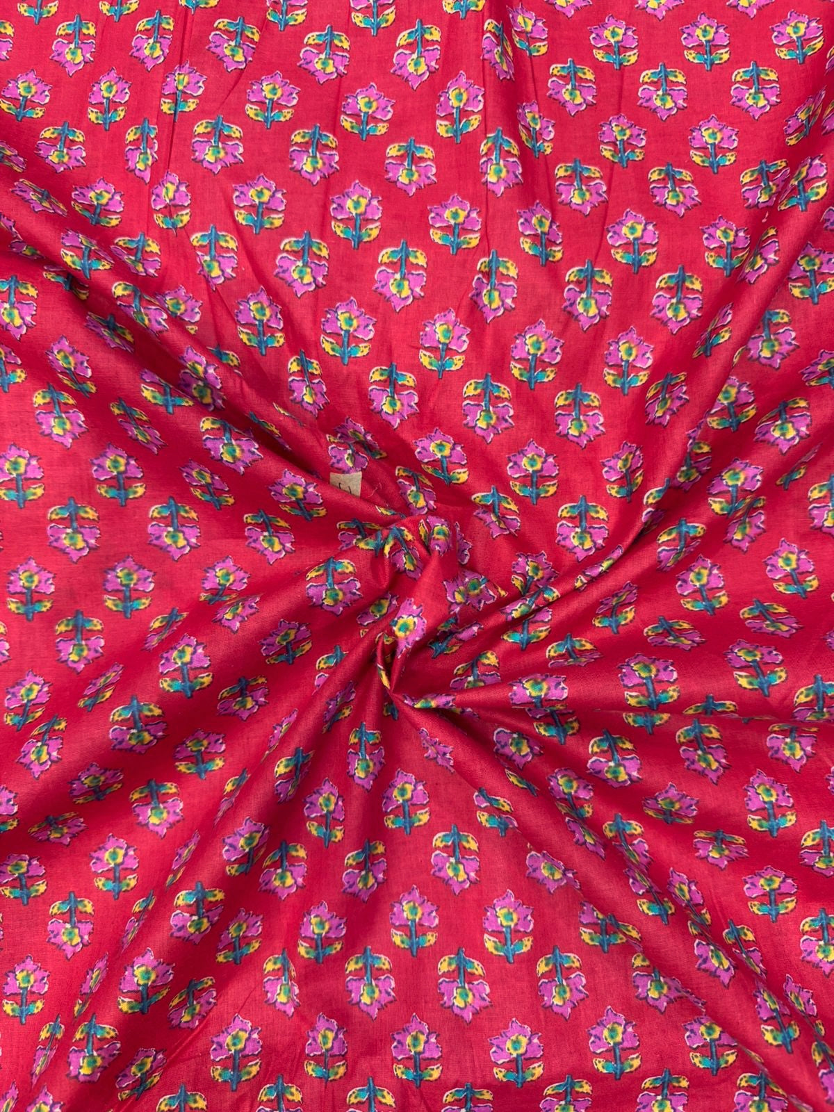 cotton printed running fabric