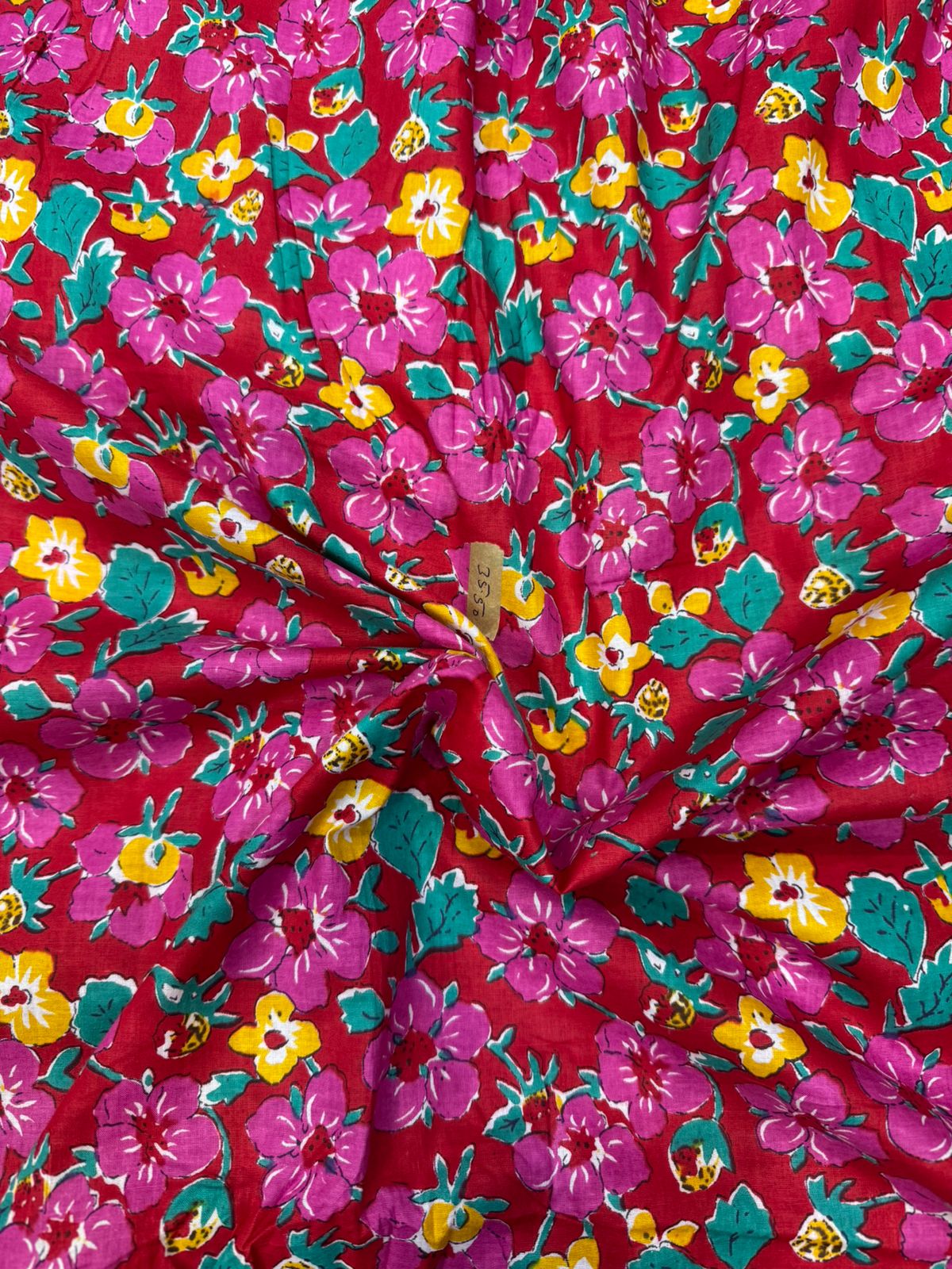 cotton printed running fabric