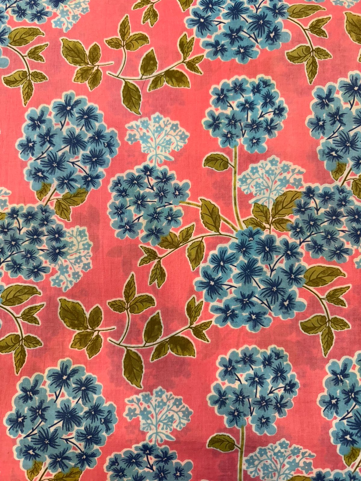 cotton printed running fabric