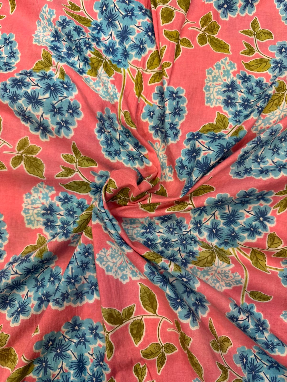 cotton printed running fabric
