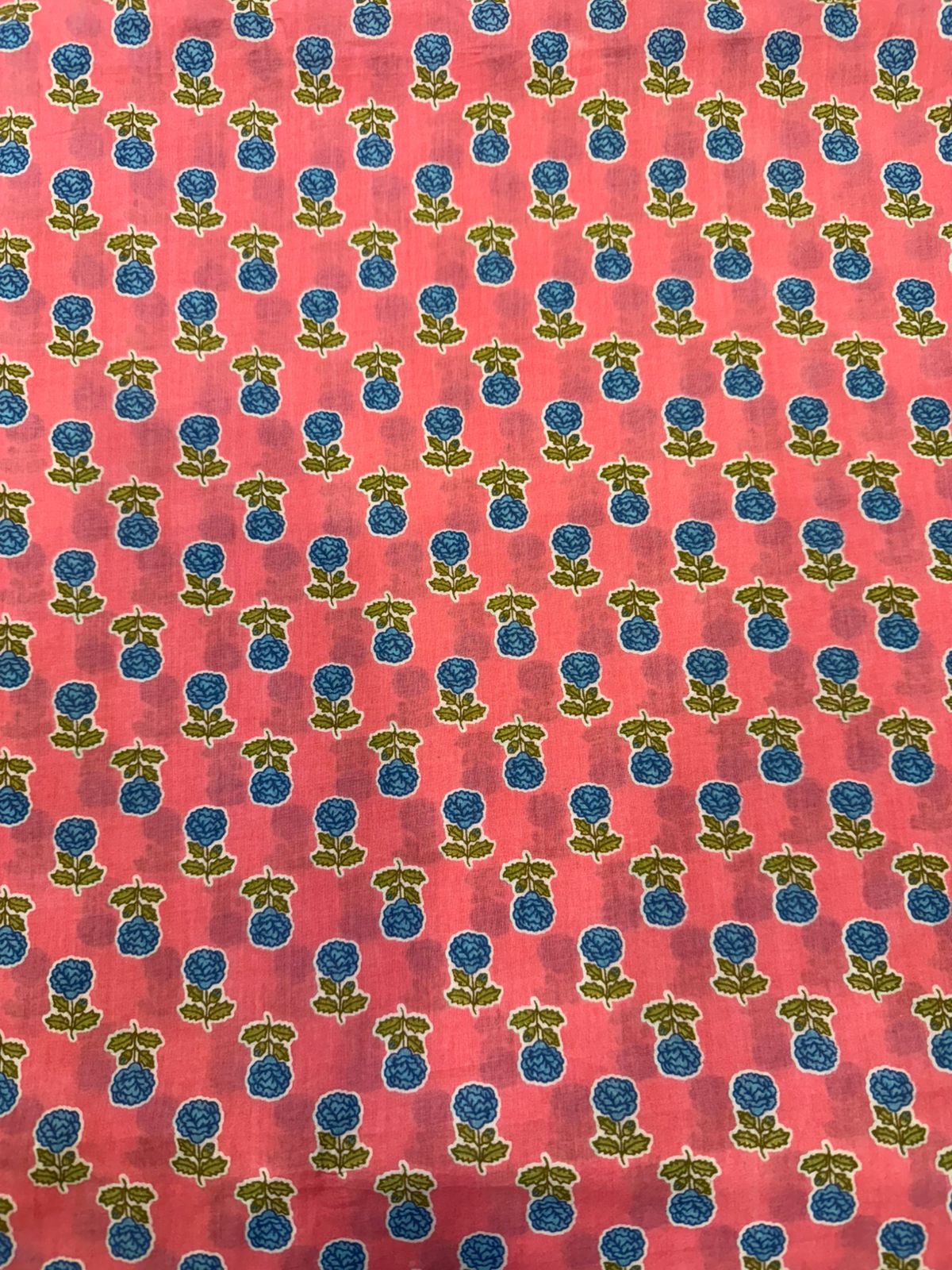 cotton printed running fabric