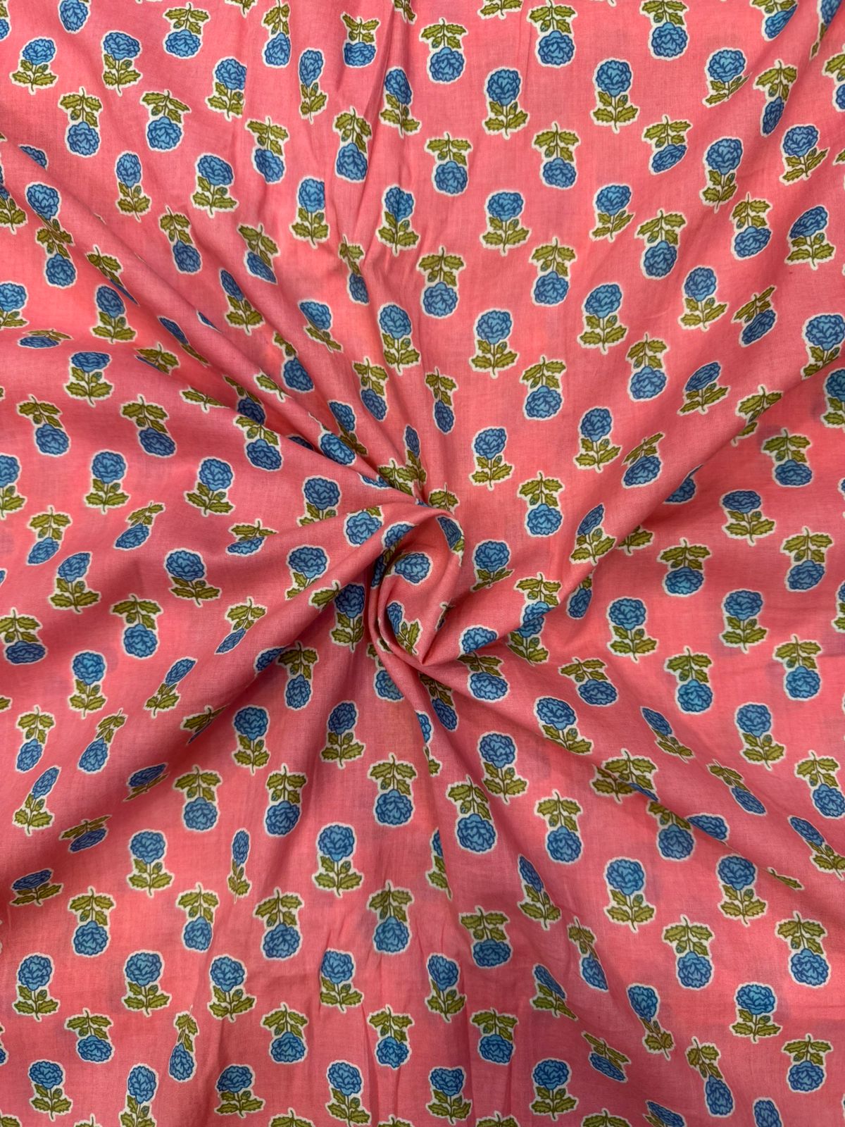 cotton printed running fabric