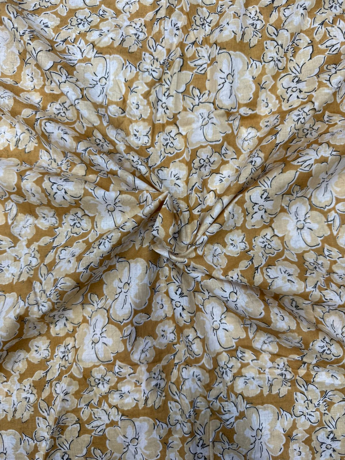 cotton printed running fabric