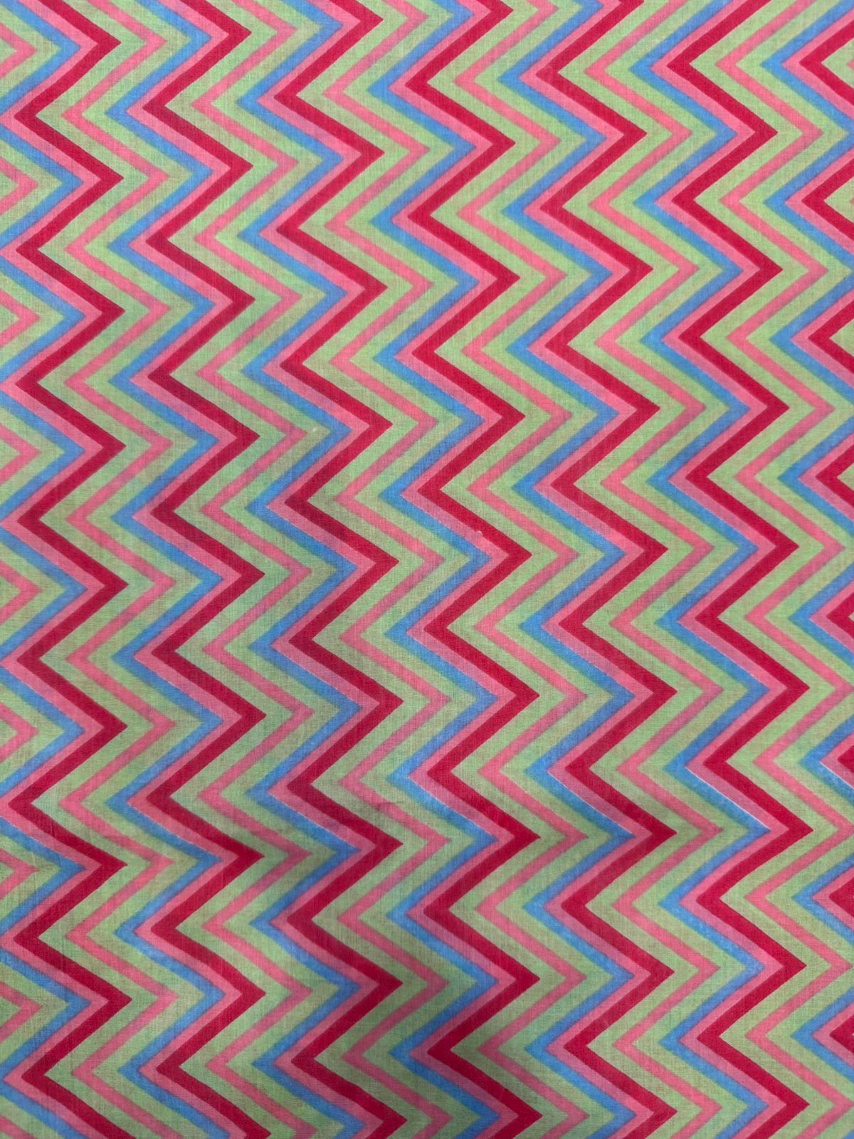 cotton printed running fabric