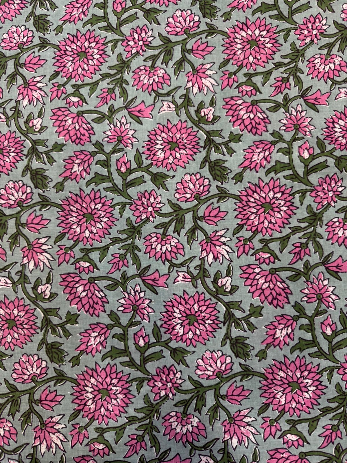 cotton printed running fabric