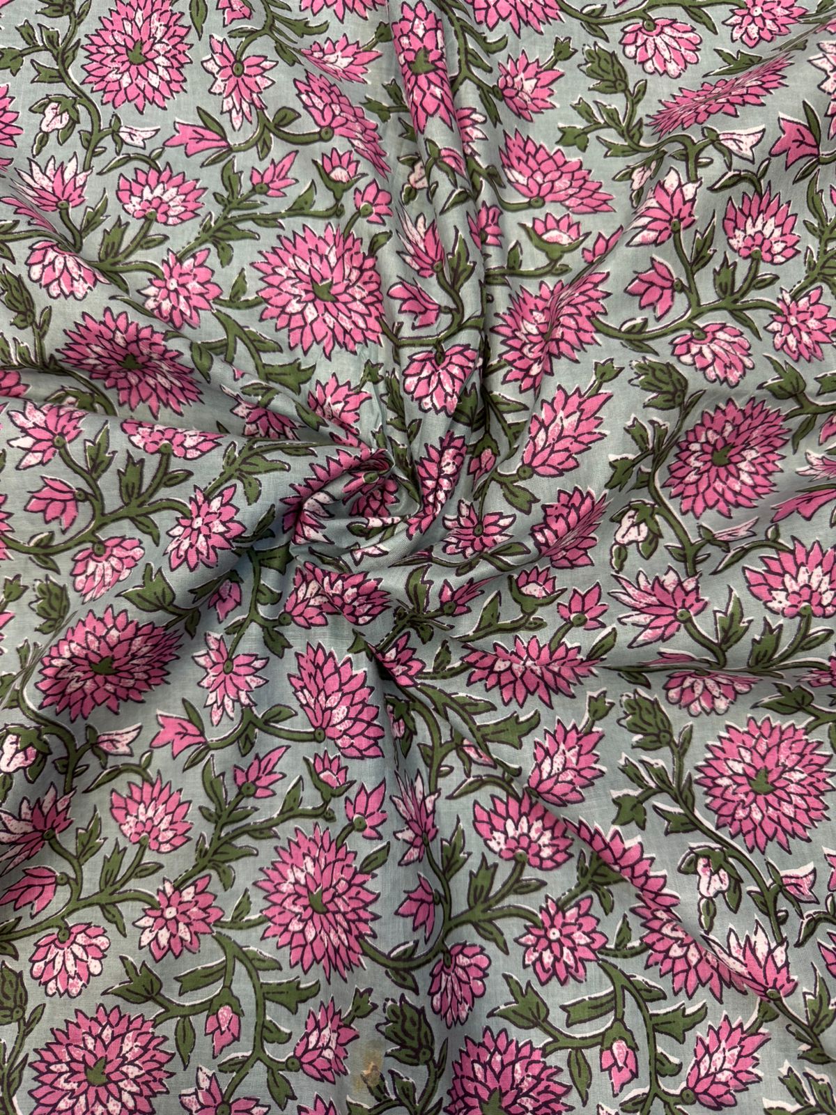 cotton printed running fabric