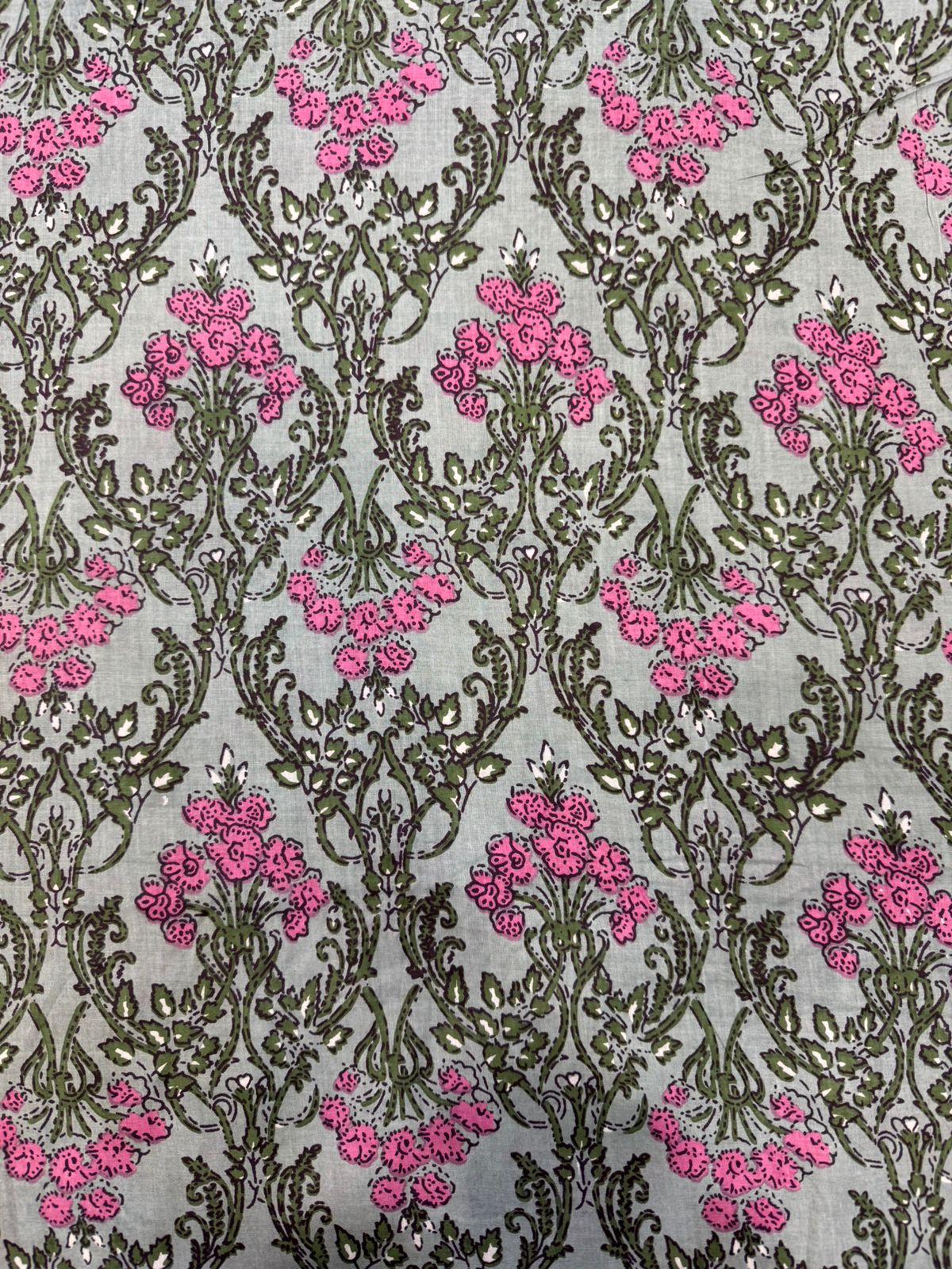 cotton printed running fabric