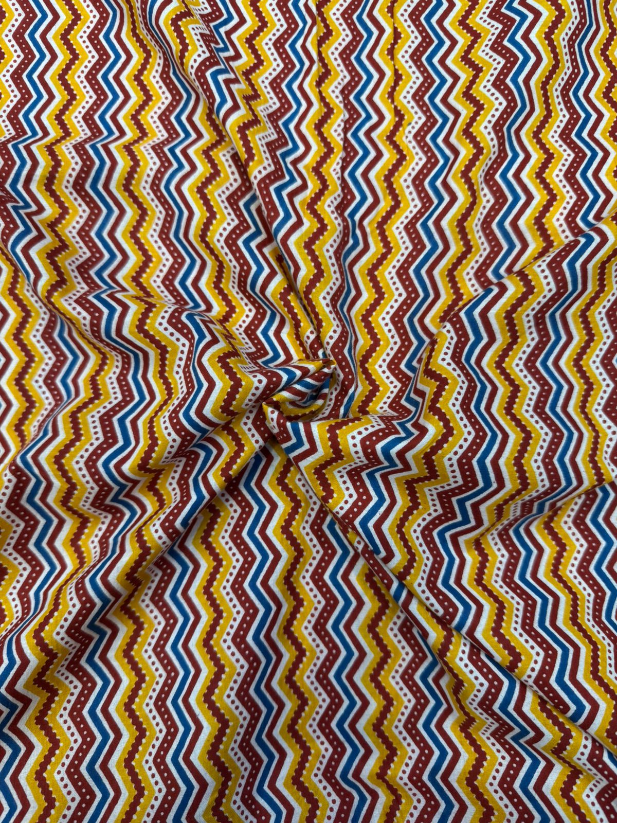 cotton printed running fabric