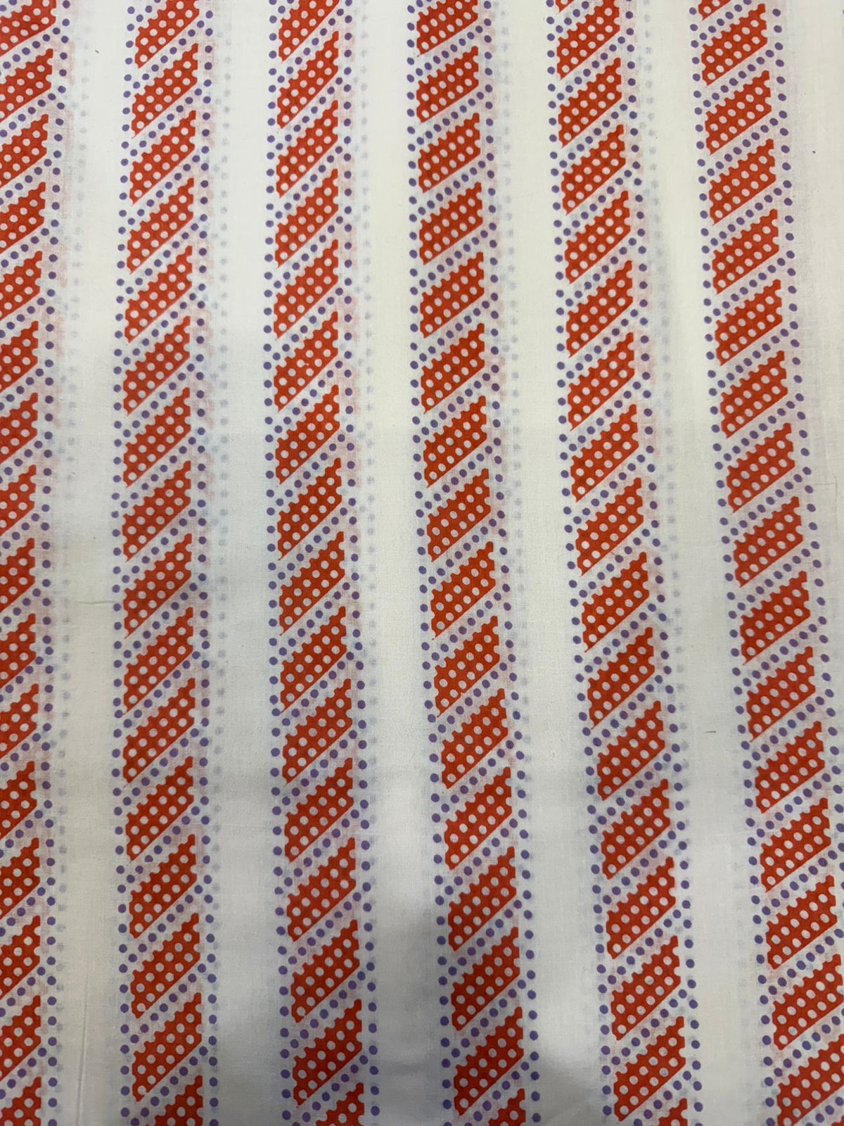 cotton printed running fabric