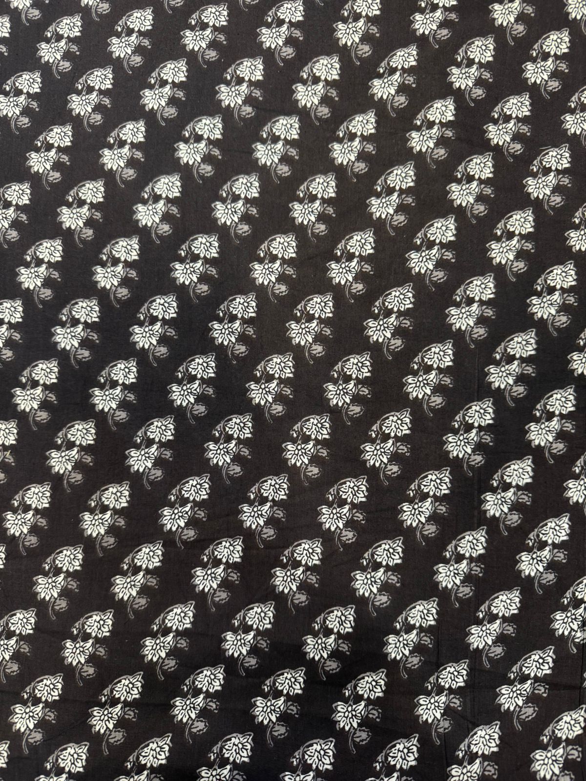 cotton printed running fabric