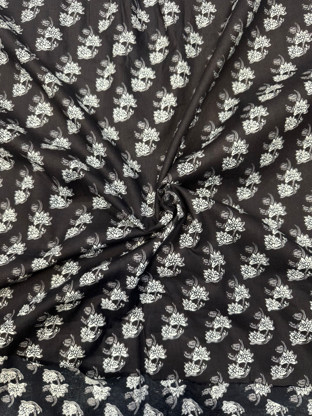 cotton printed running fabric
