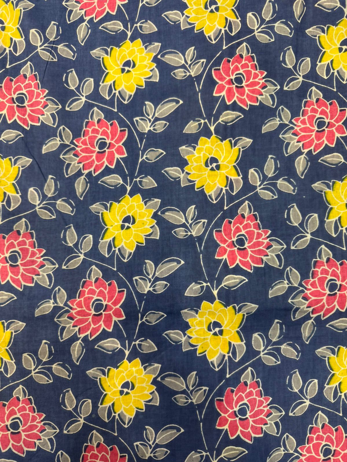 cotton printed running fabric