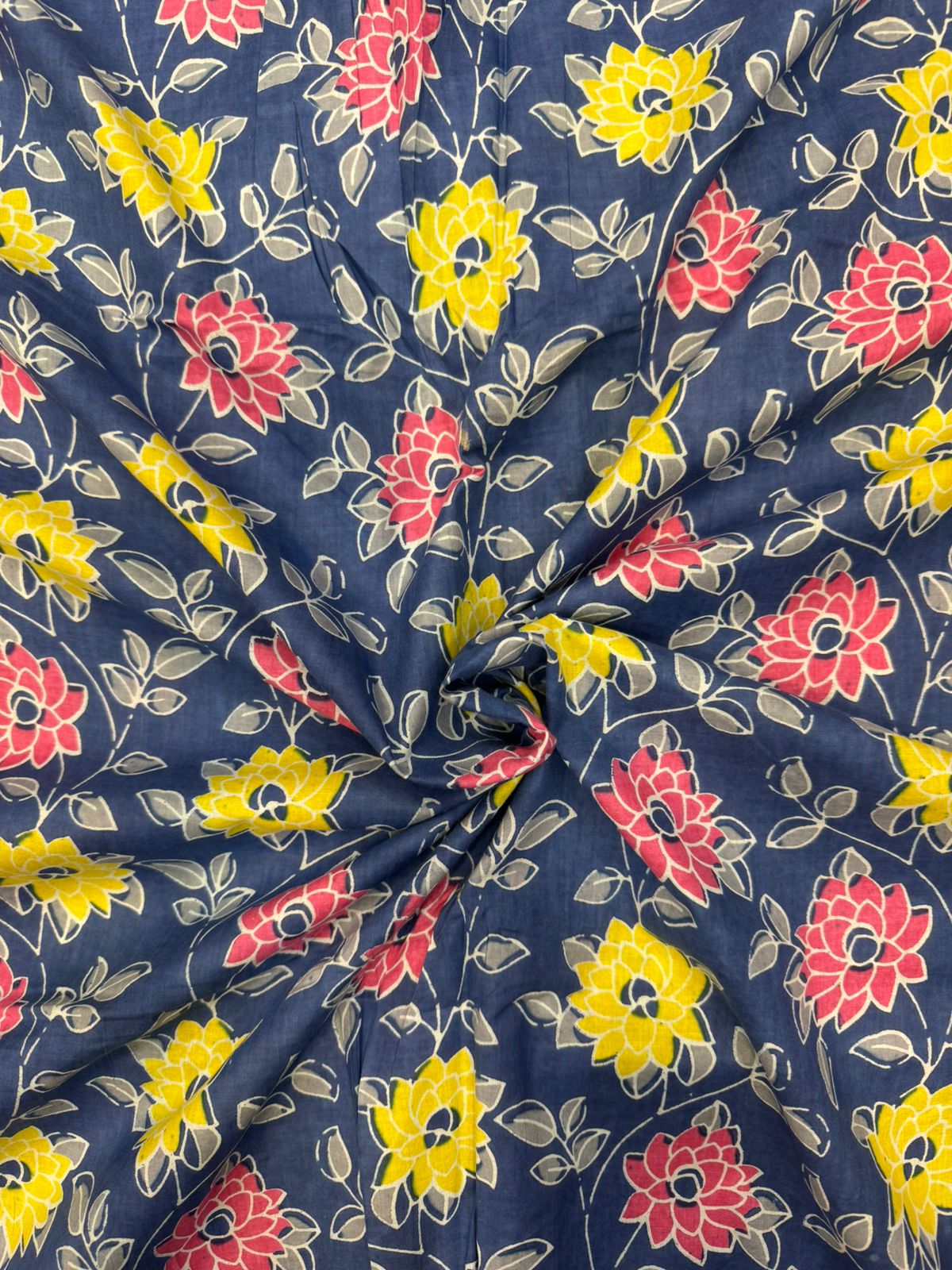 cotton printed running fabric