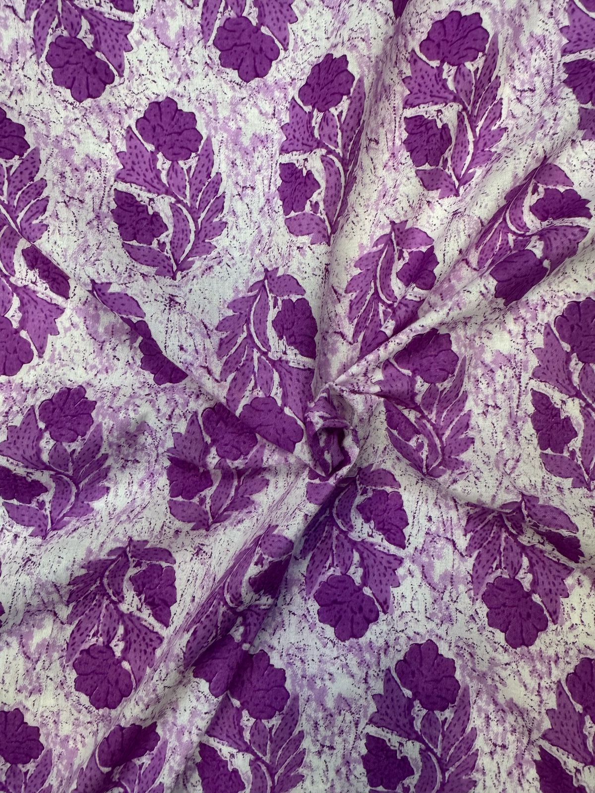 Purple Serenade Cotton Fabric