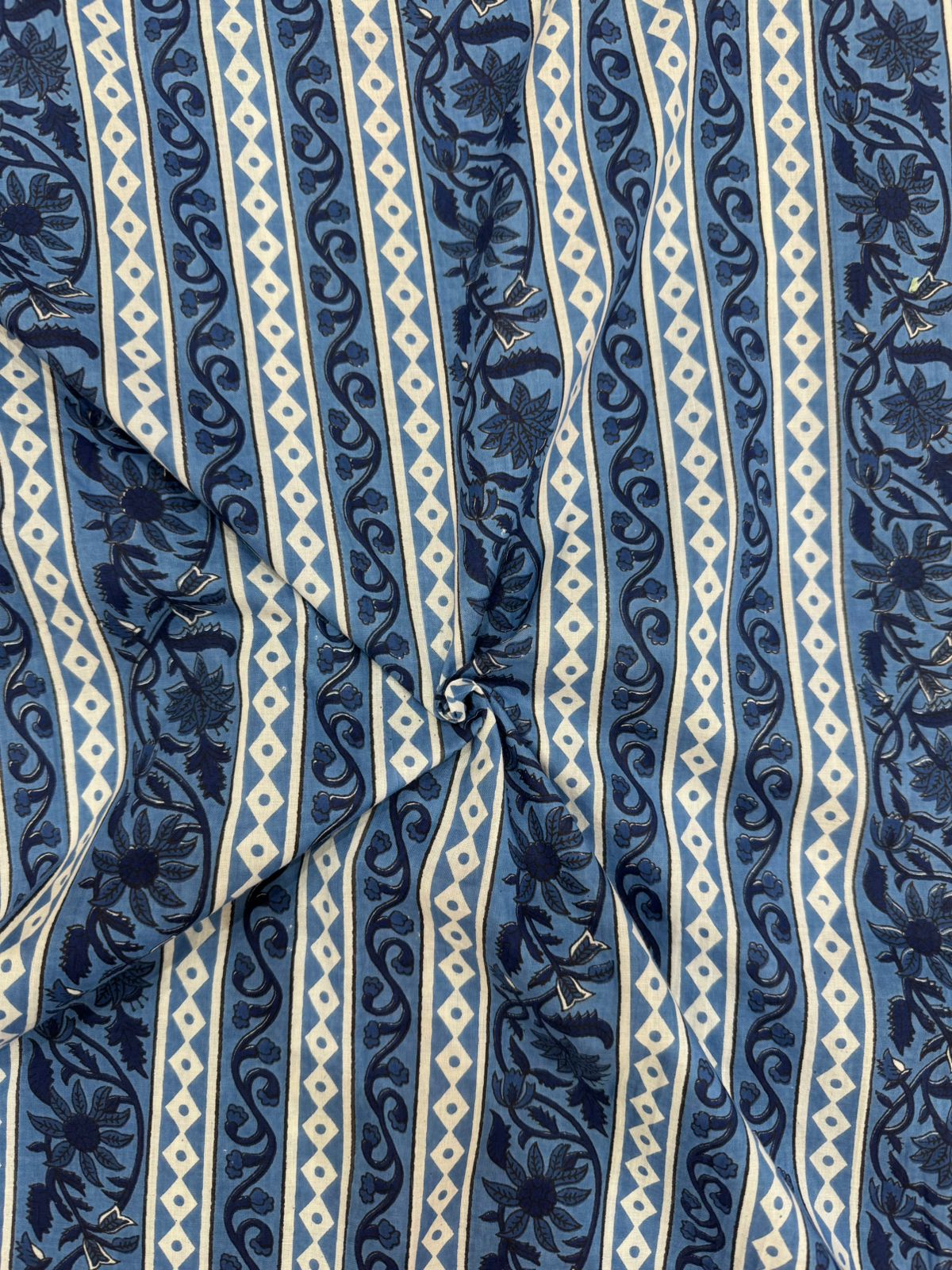 Cotton Printed Two Pc Fabric Set