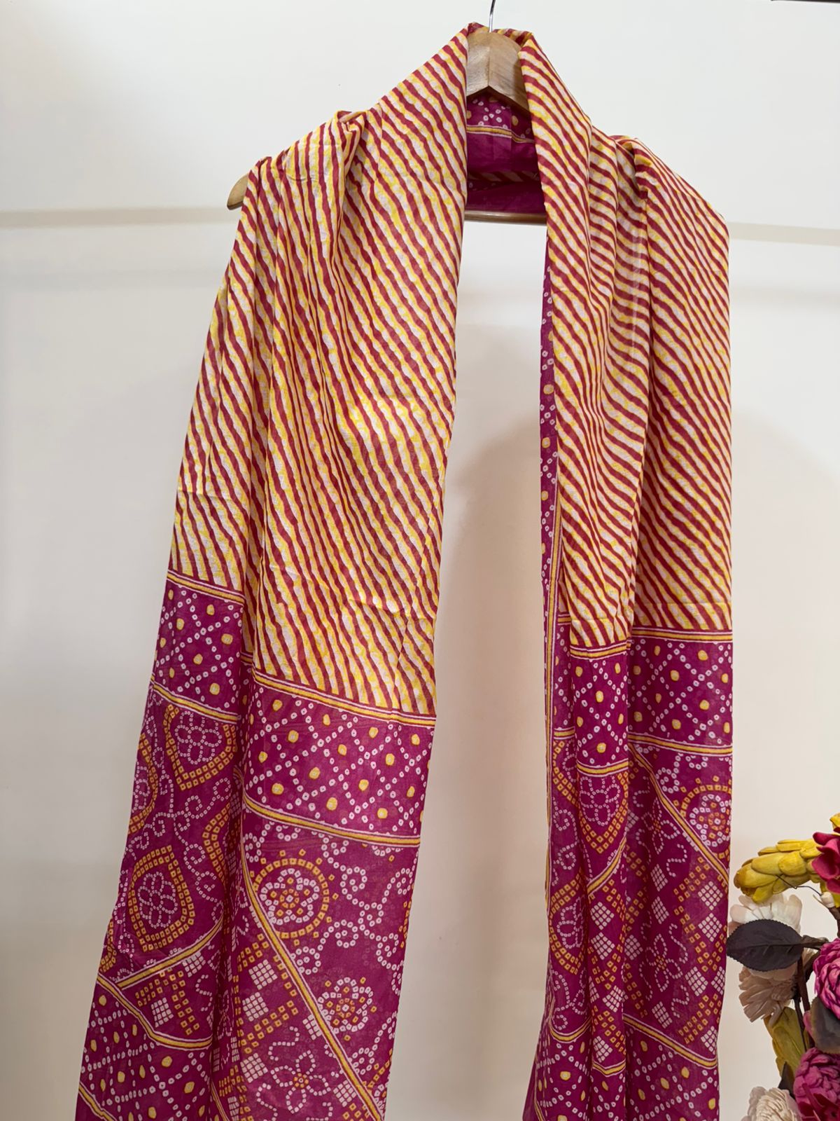 Cotton Suit with Cotton Dupatta