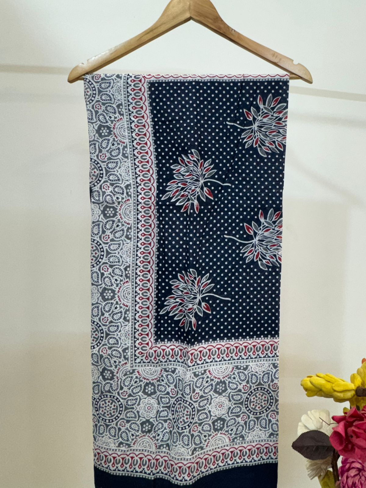 Cotton Suit with Cotton Dupatta