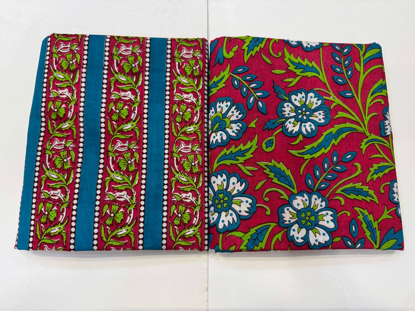 Cotton Suit with Cotton Dupatta