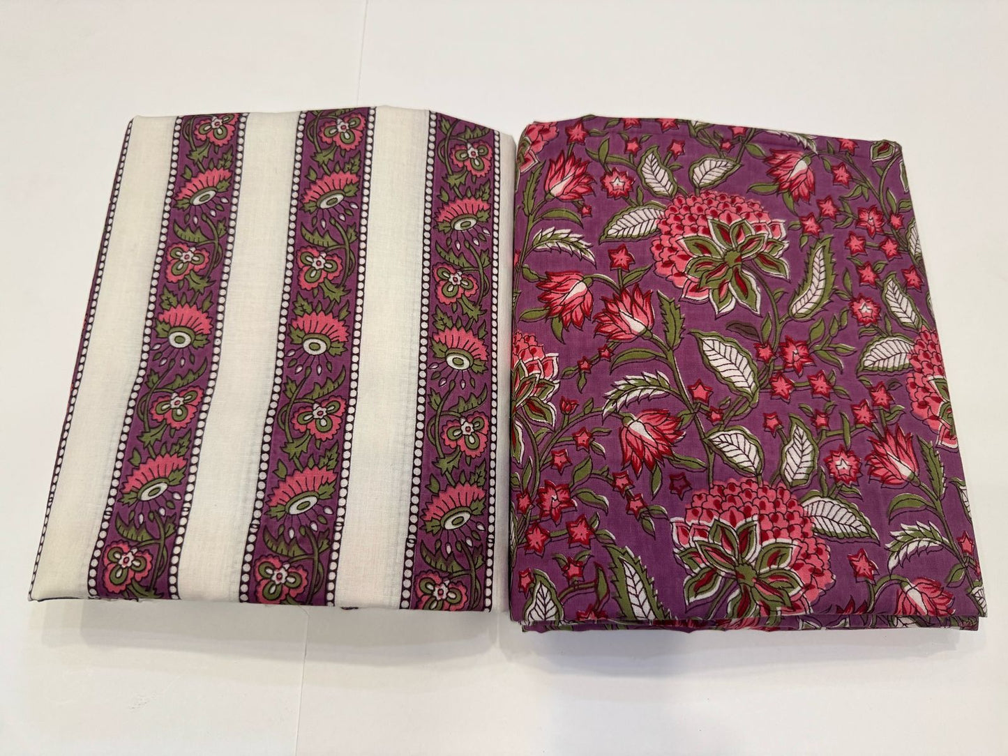 Cotton Suit with Cotton Dupatta