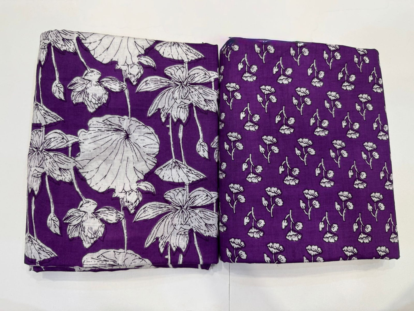 Cotton Suit with Cotton Dupatta