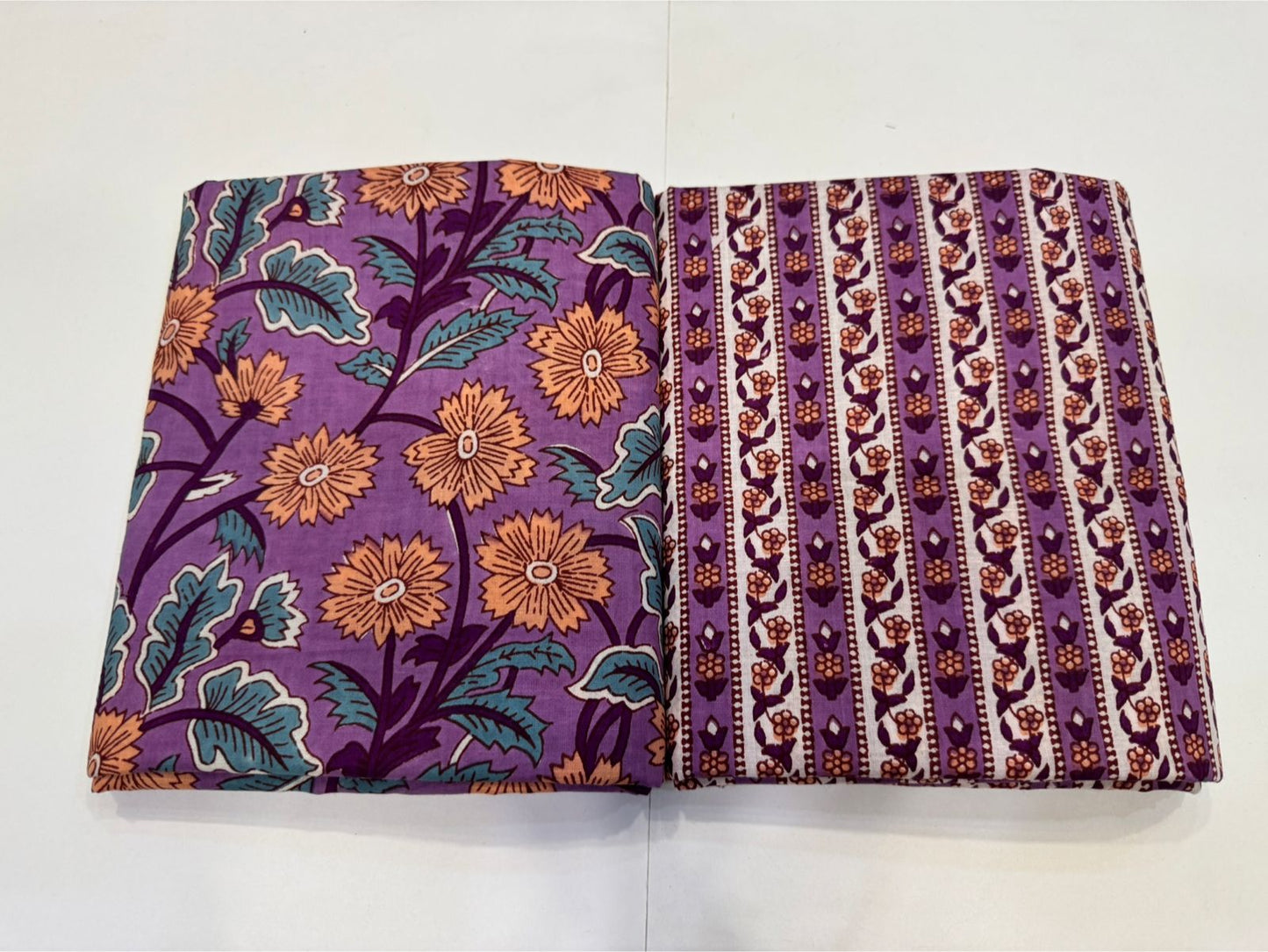 Cotton Suit with Cotton Dupatta