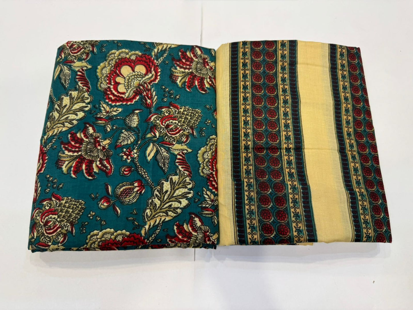 Cotton Suit with Cotton Dupatta