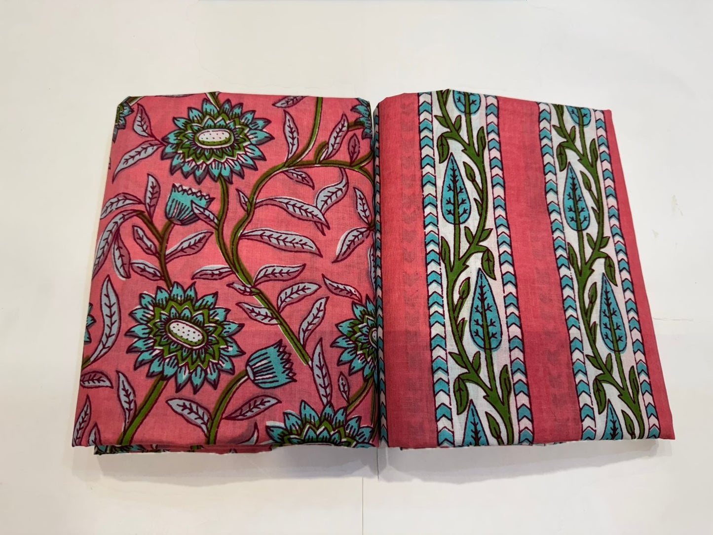 Cotton Suit with Cotton Dupatta