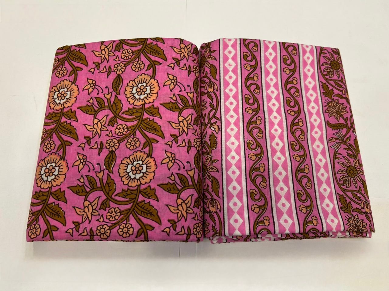 Cotton Suit with Cotton Dupatta