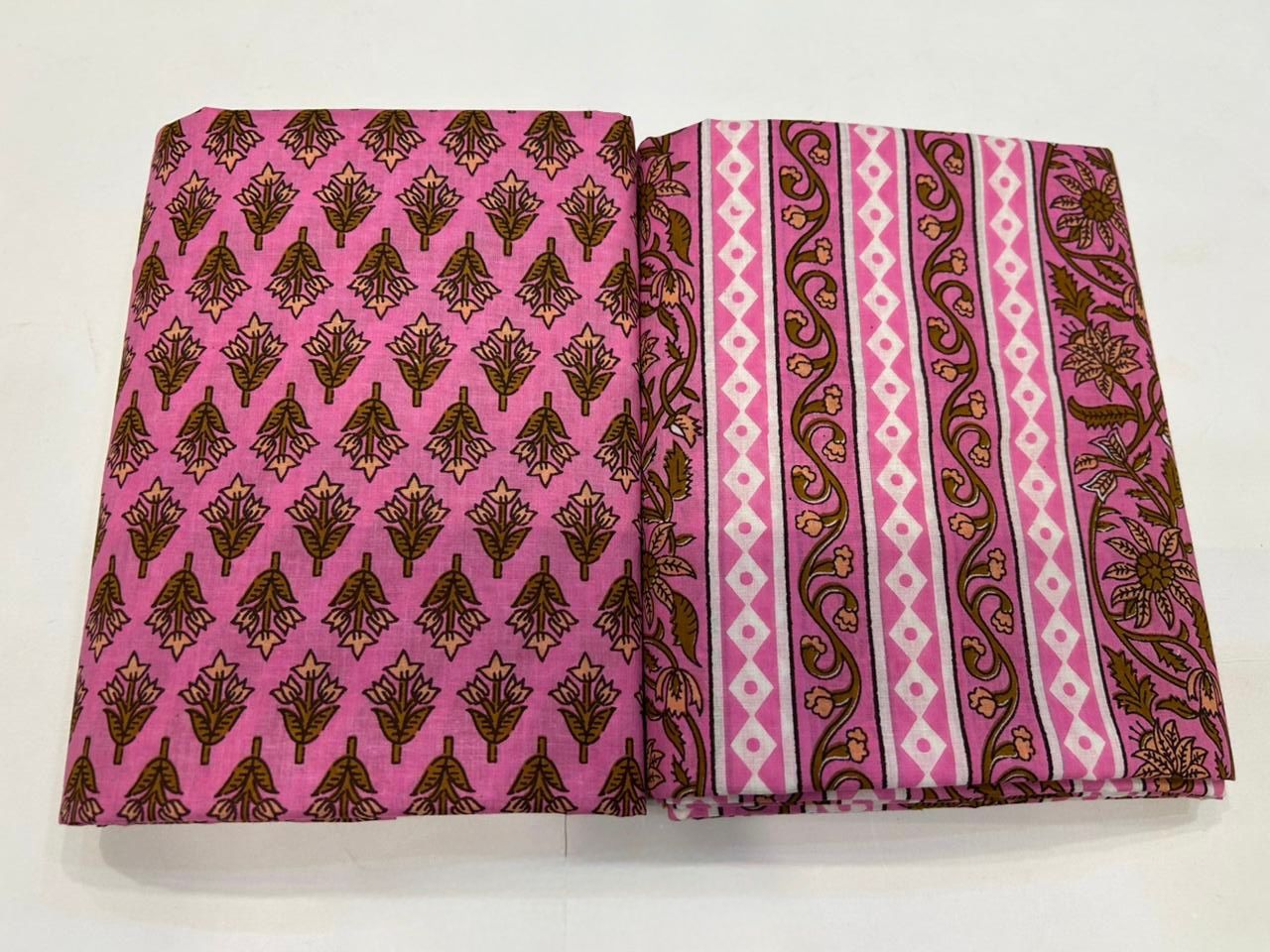 Cotton Suit with Cotton Dupatta