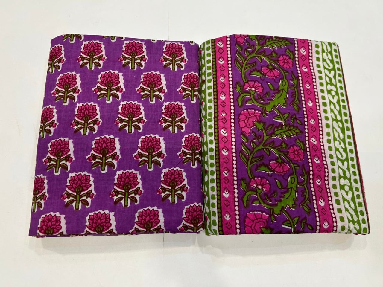 Cotton Suit with Cotton Dupatta