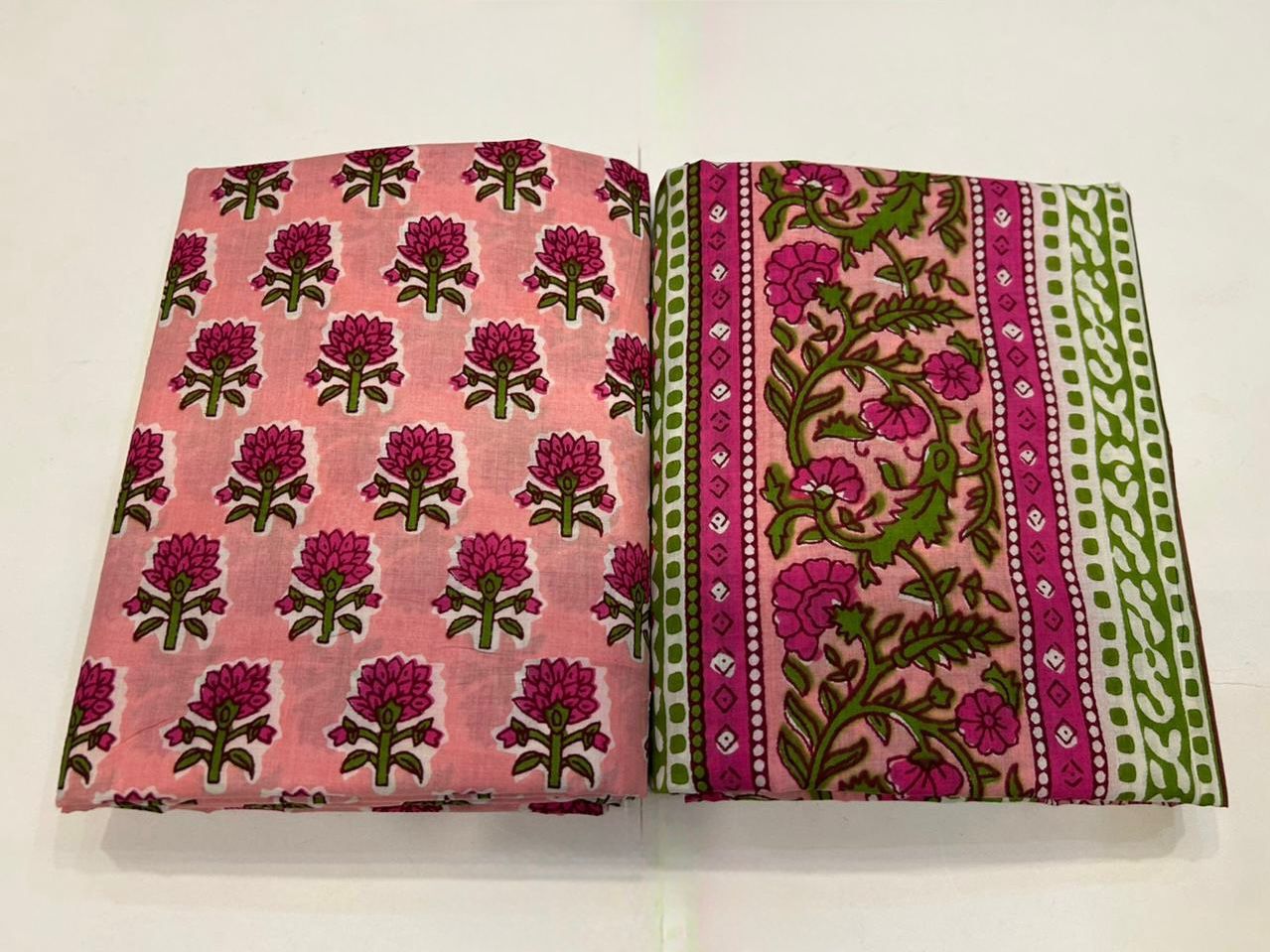 Cotton Suit with Cotton Dupatta