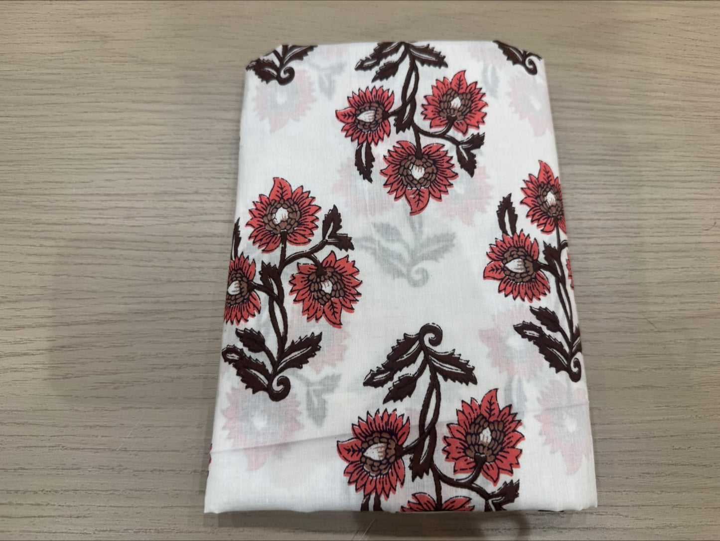 Cotton Suit with Cotton Dupatta