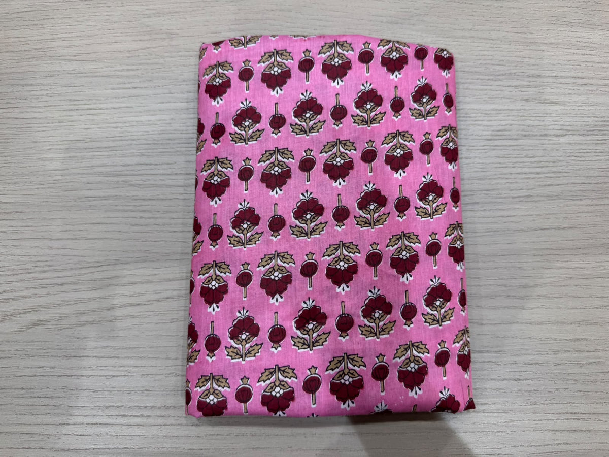Cotton Suit with Cotton Dupatta