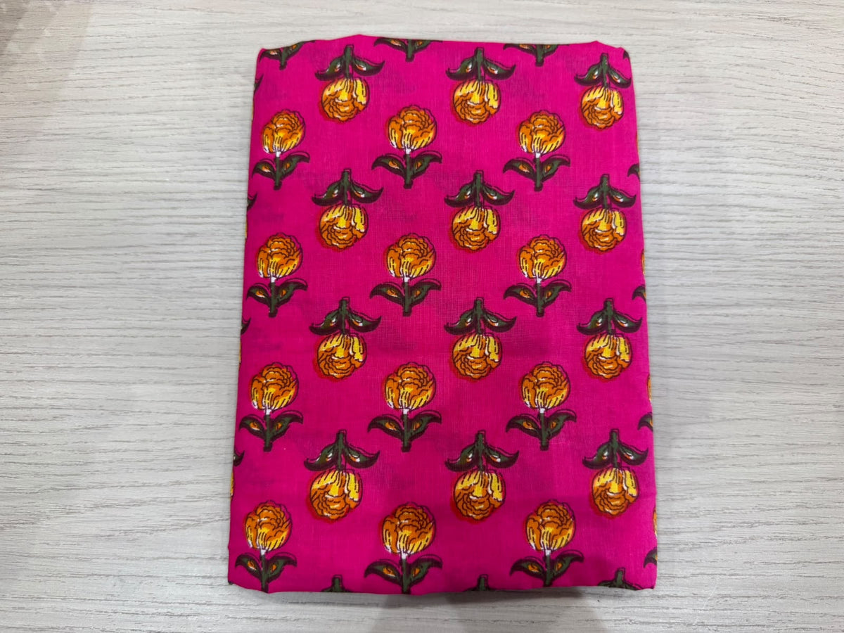 Cotton Suit with Cotton Dupatta
