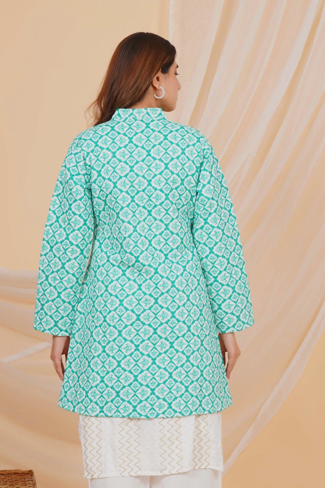 Fern & Petal Reversible Mayo Jacket