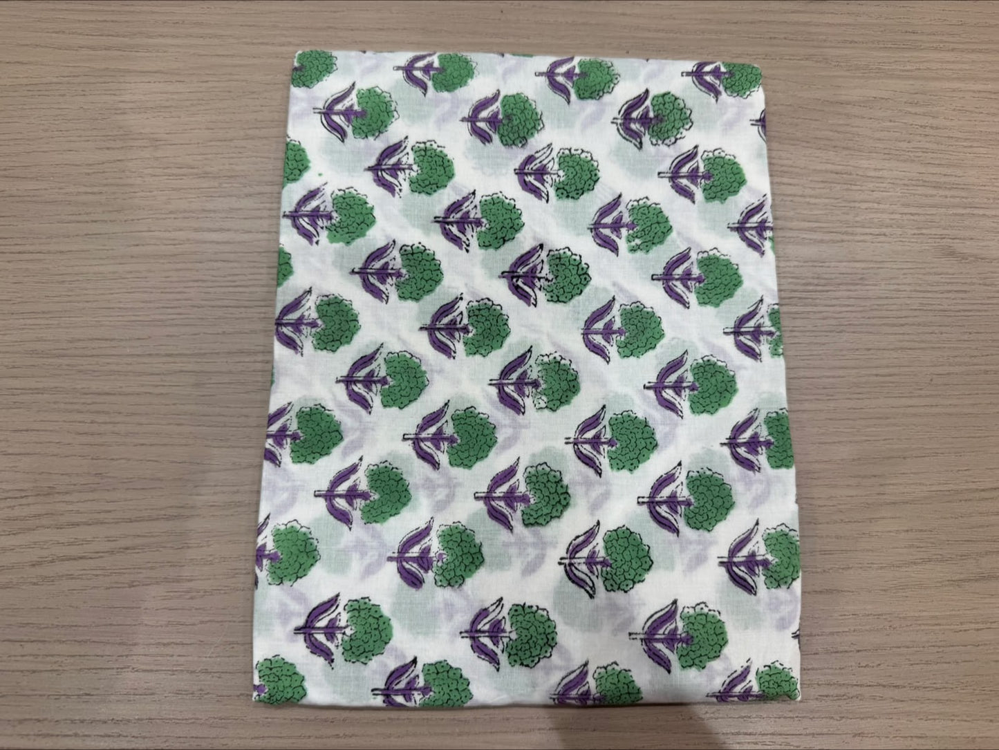 Hand Block Printed Kota Doriya Suit