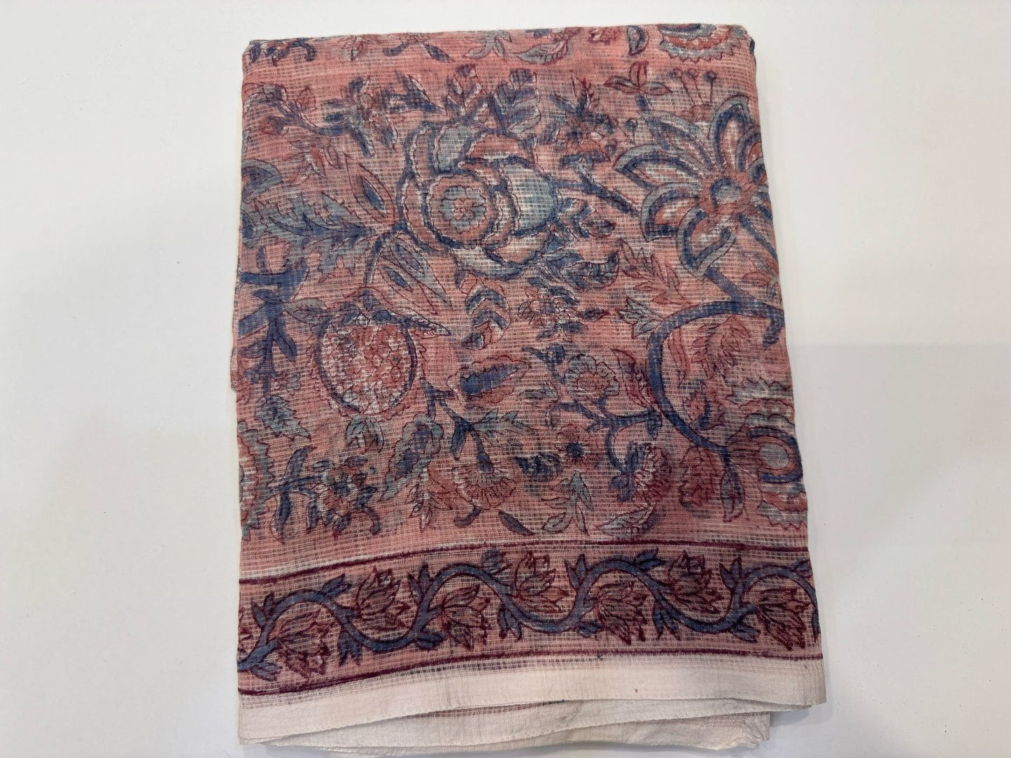 Hand Block Printed Kota Doriya Suit