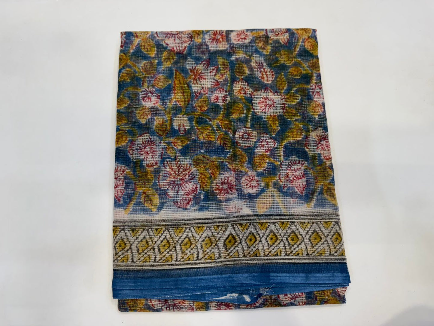 Hand Block Printed Kota Doriya Suit
