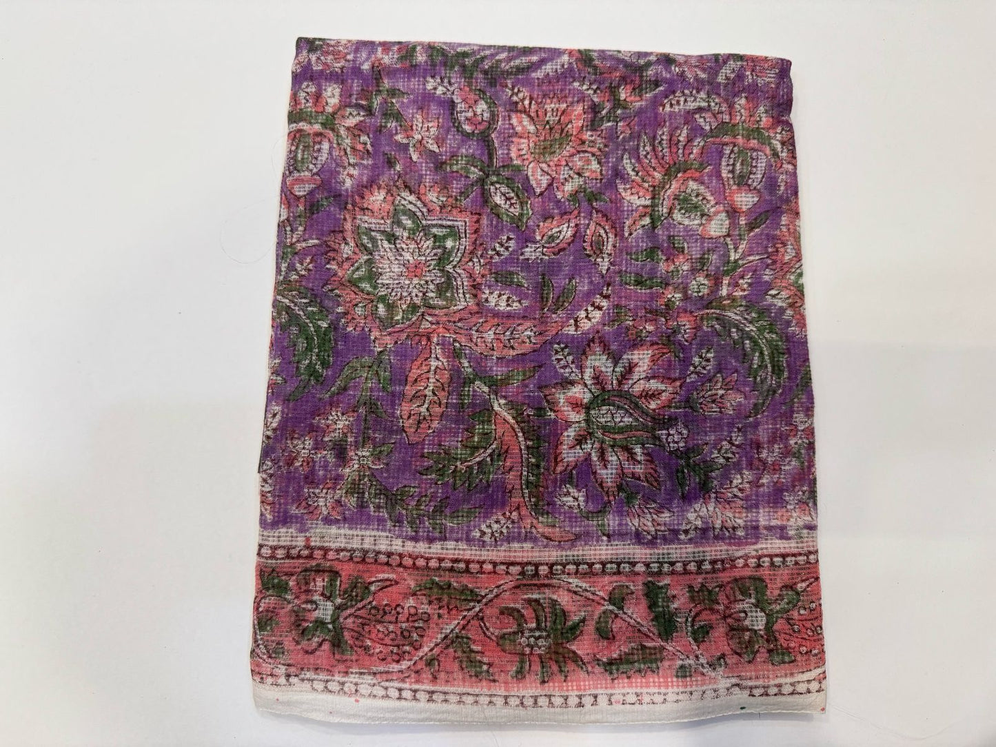 Hand Block Printed Kota Doriya Suit