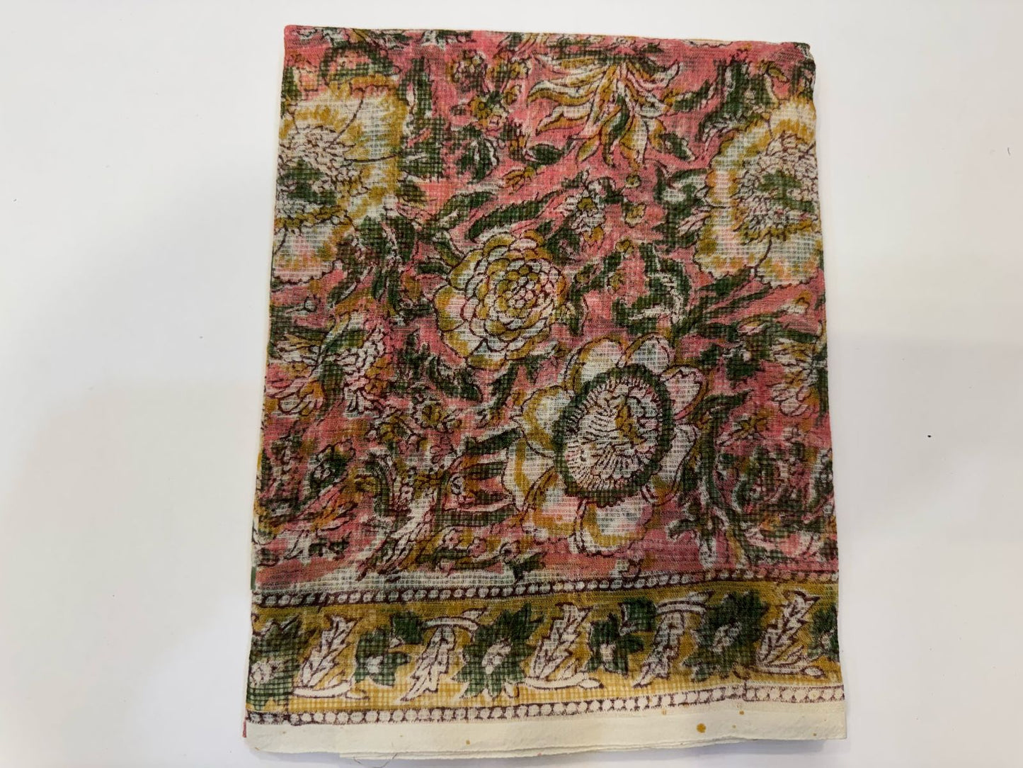 Hand Block Printed Kota Doriya Suit
