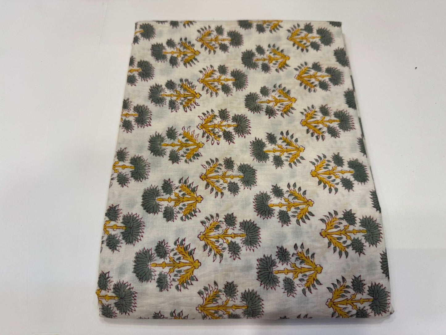 Hand Block Printed Kota Doriya Suit