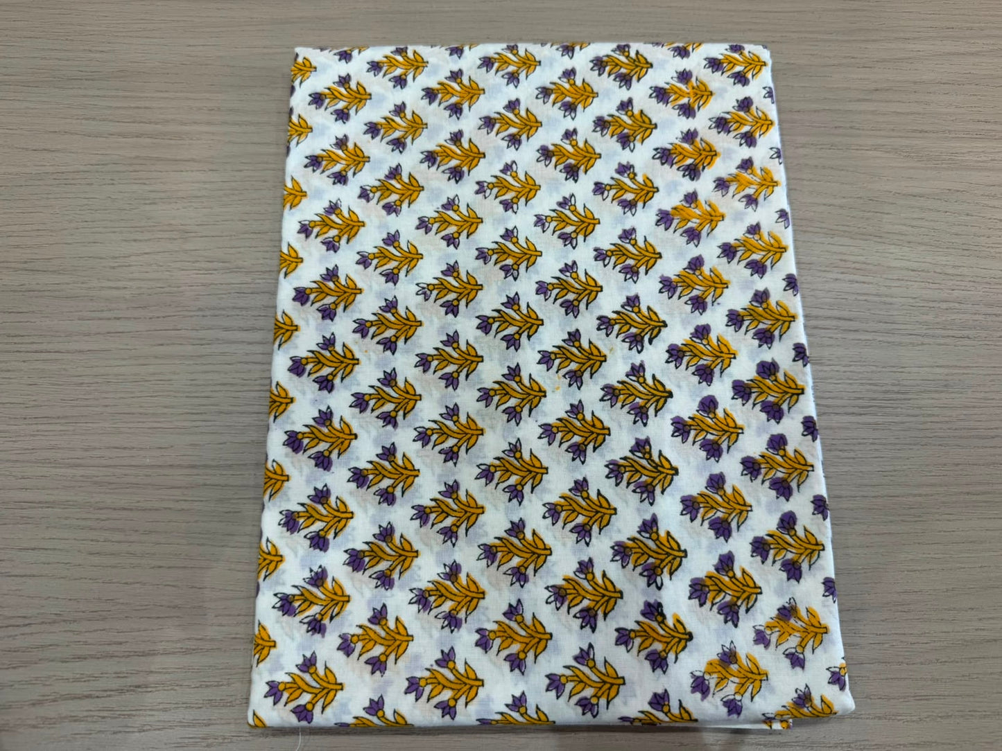 Hand Block Printed Kota Doriya Suit