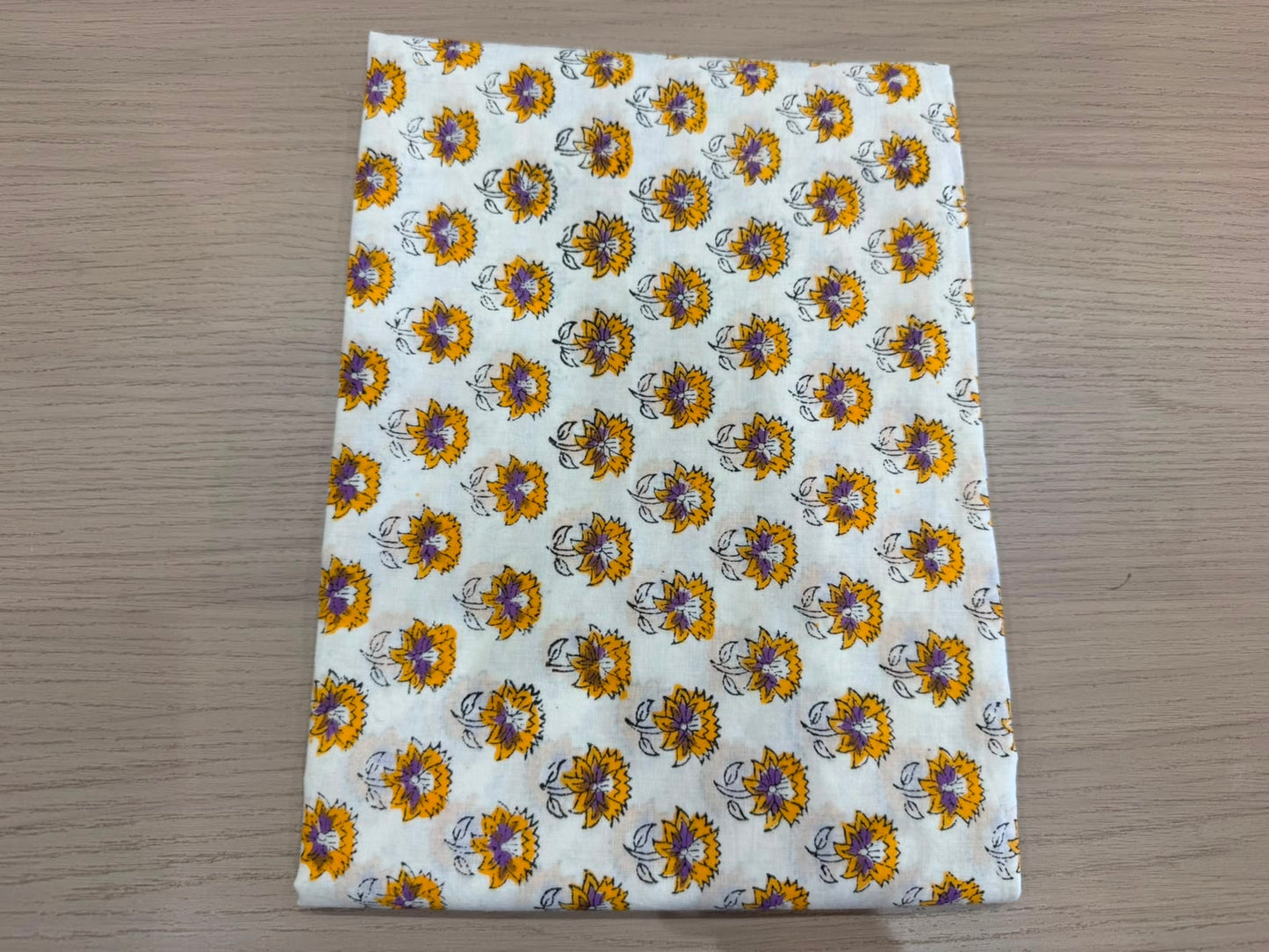 Hand Block Printed Kota Doriya Suit
