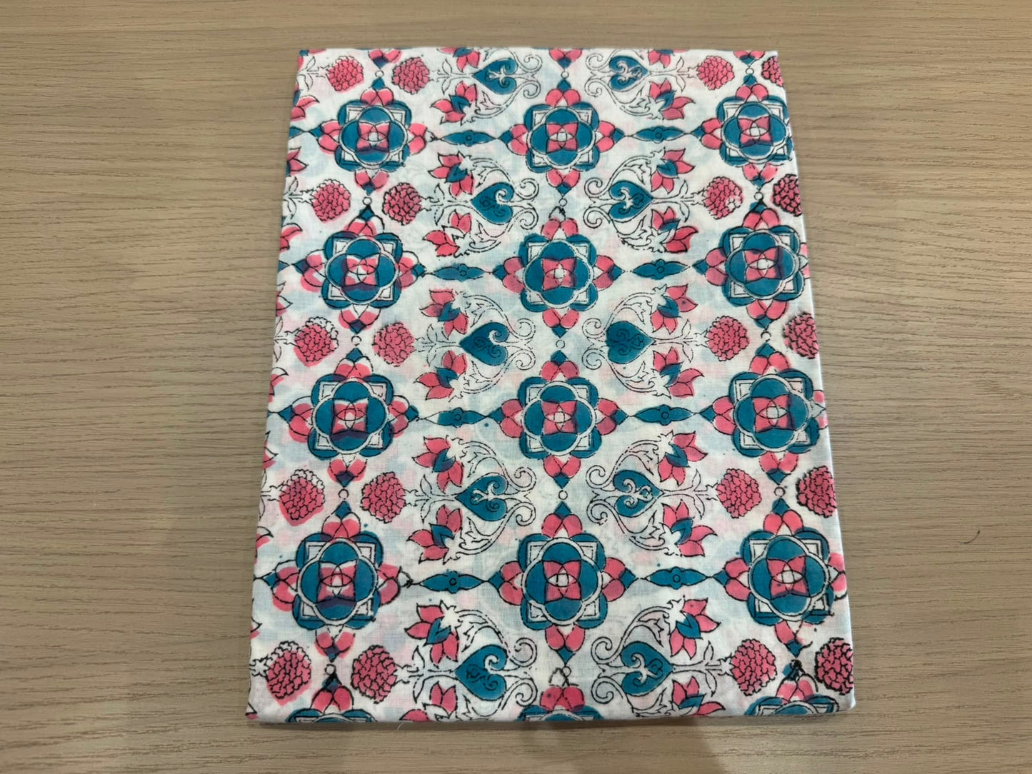 Hand Block Printed Kota Doriya Suit